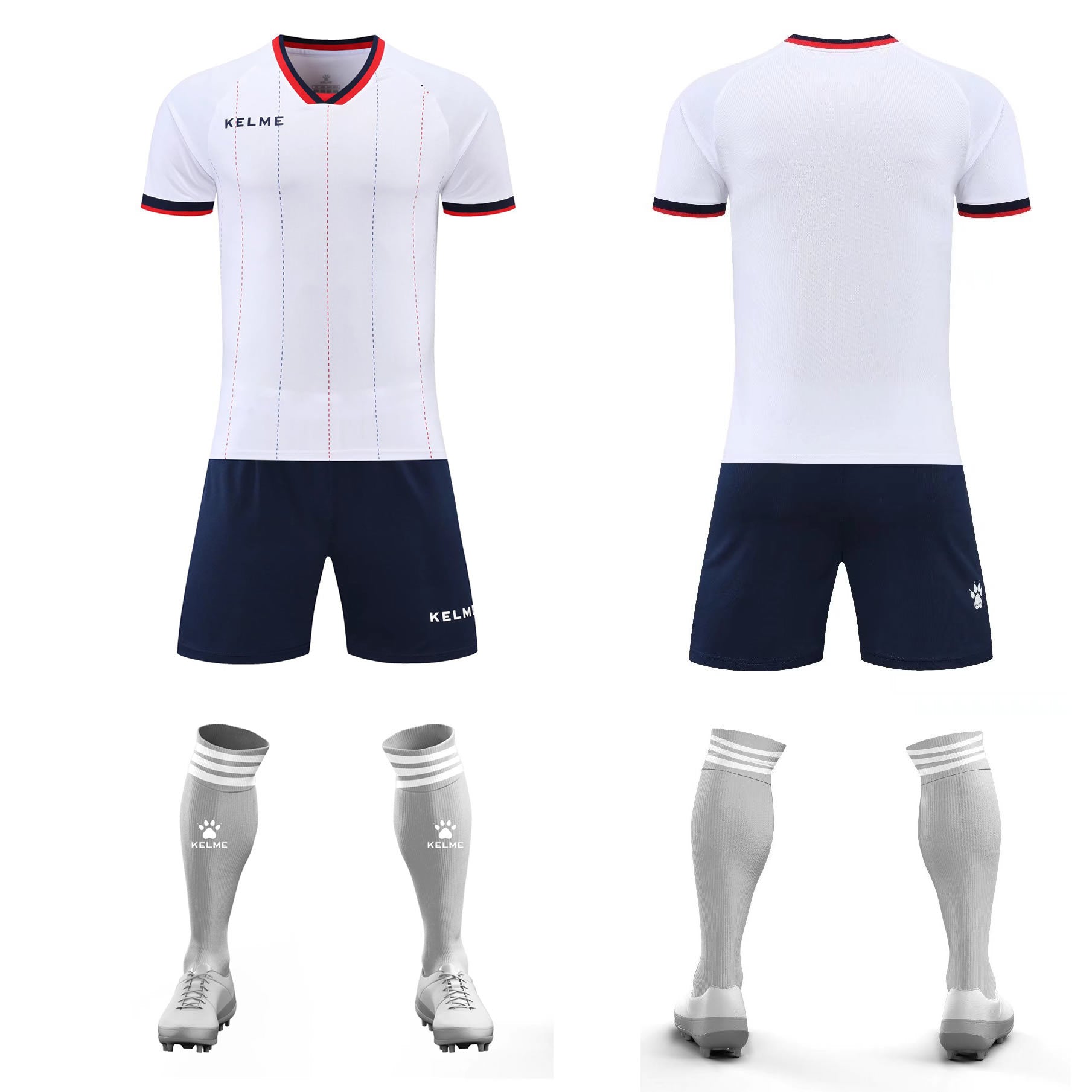 K109#KALMEI Classic French Style S~3XL
