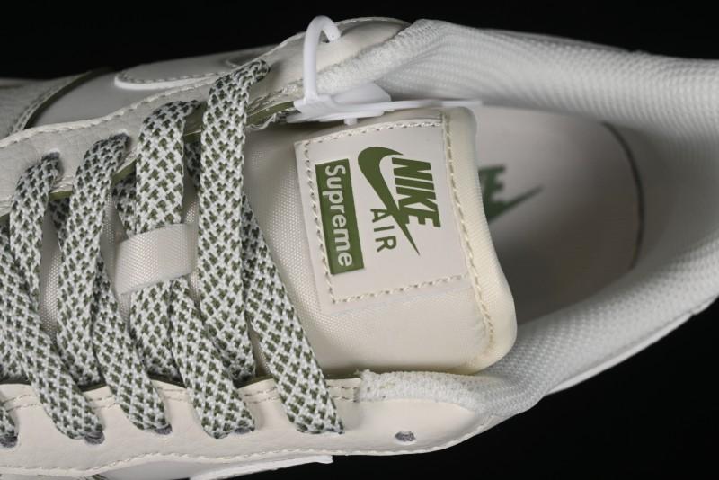 Nike Air Force 1 '07 Low Supreme The North Face Collaboration - Off White Mint Green - XZ1996-527
