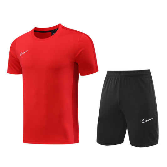 ND02 red shorts suit S-2XL