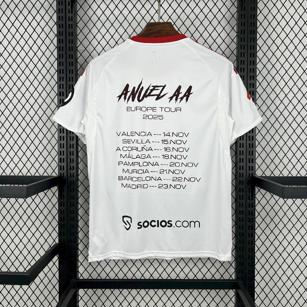 2025/26 Sevilla FC X Anuel ´Europe Tour Home Jersey