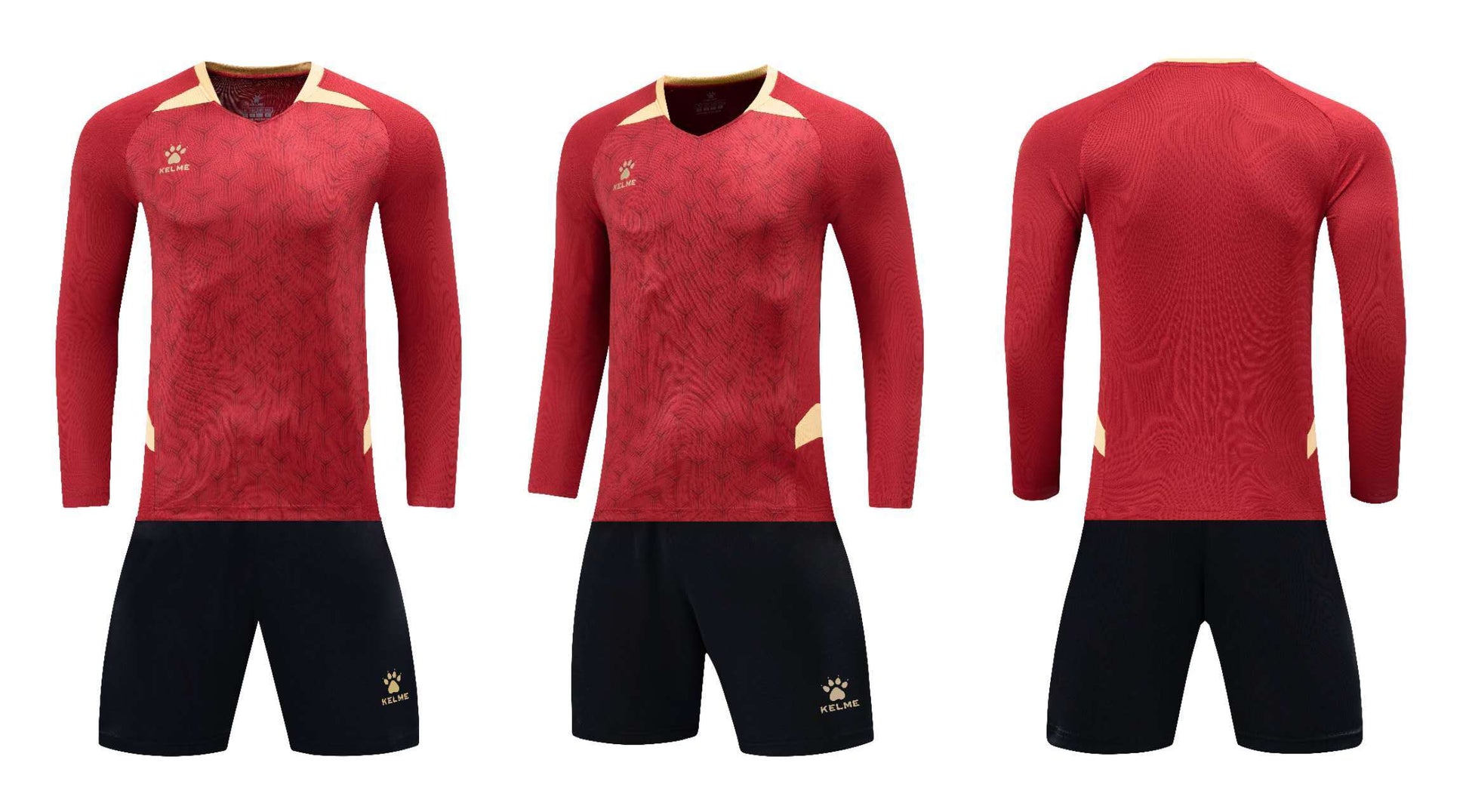 K9002 long-sleeved suit four colors 3XS-4XL