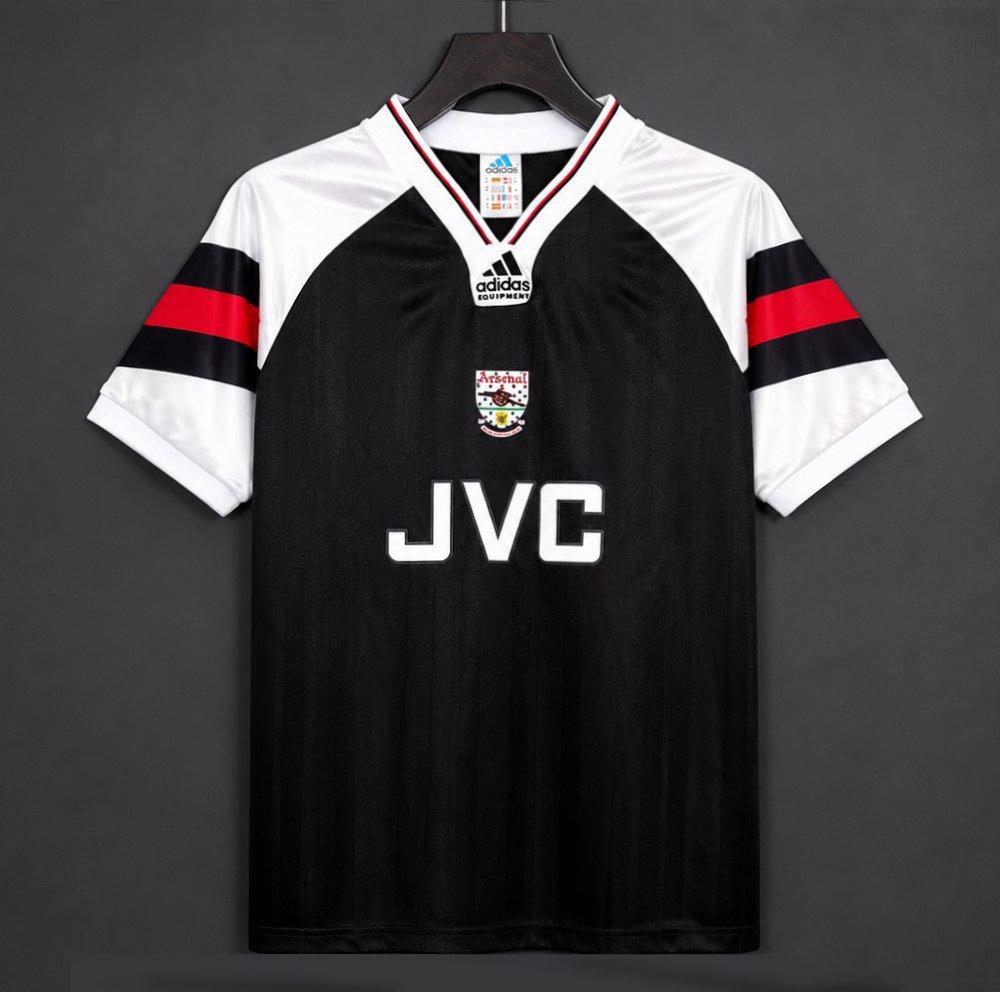 Retro 92/94 Arsenal Away Black Jersey