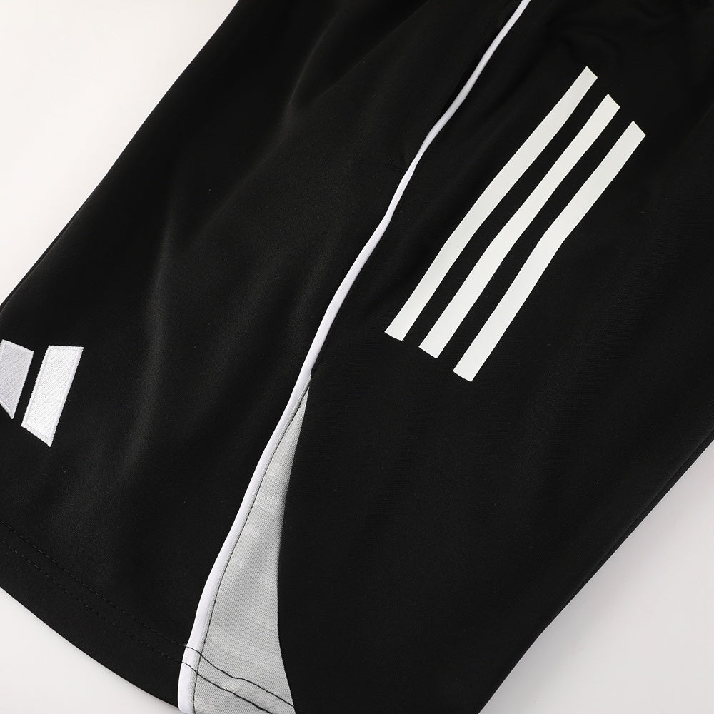 AD09 black shorts suit S-2XL