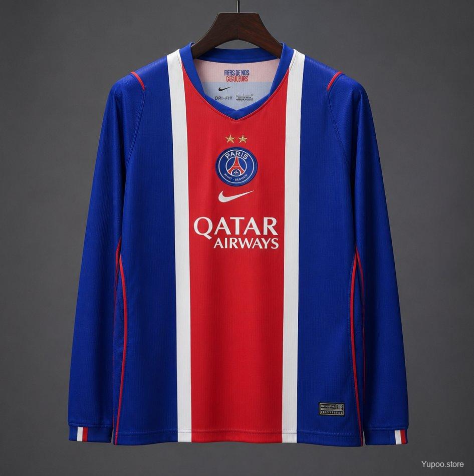 26/27 PSG Home Long Sleeve Jersey