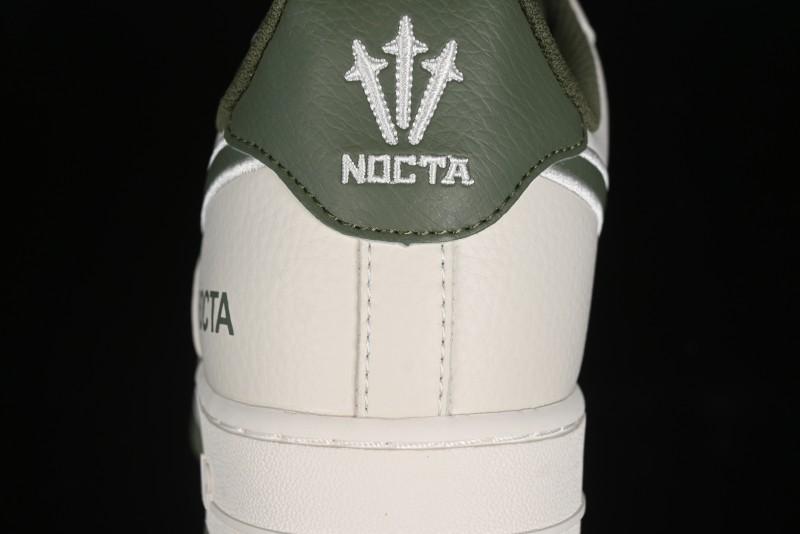 Nike Nocta x Nike Air Force 1 '07 Low Casual Sneakers in Beige Green - NO0224-027