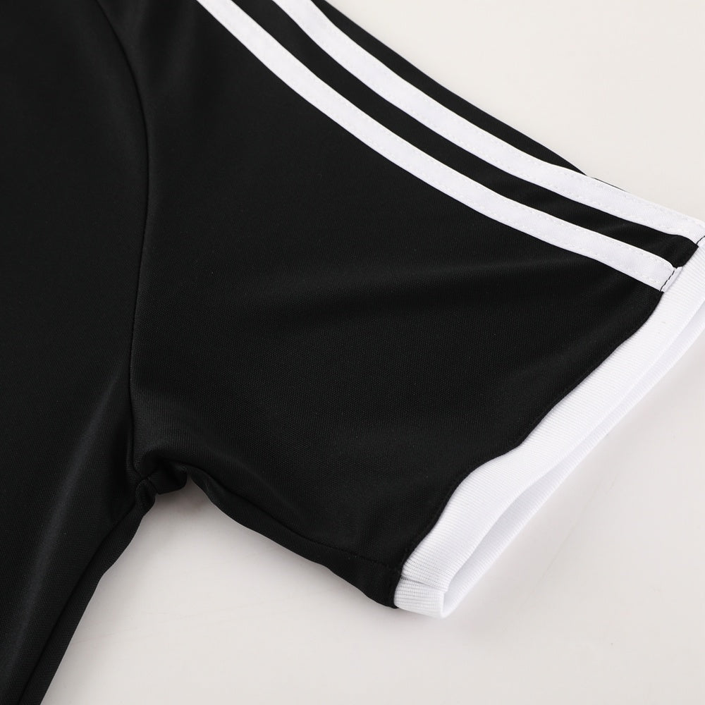 AD07 black shorts suit S-2XL