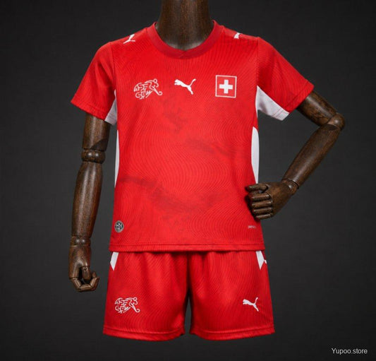 2026 Kids Switzerland World Cup Home Kit