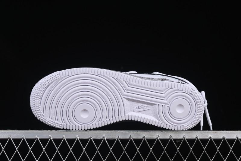 Nike Air Force 1'07 Low Custom 2D Daisy Graffiti Hand-Painted Casual Sneakers - CK0316-060