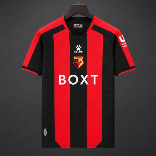26/27 Watford Away Red Black Jersey