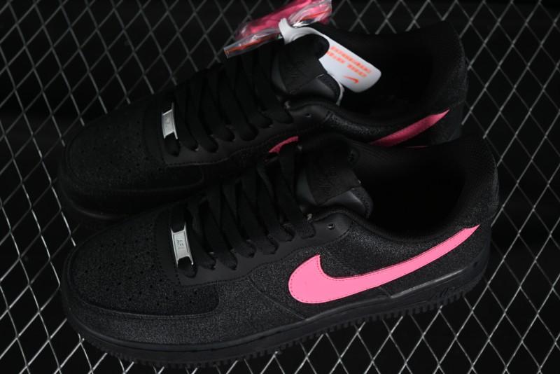 Nike Air Force 1 '07 Low Casual Sneakers in Black Starry Sky - CW2288-015