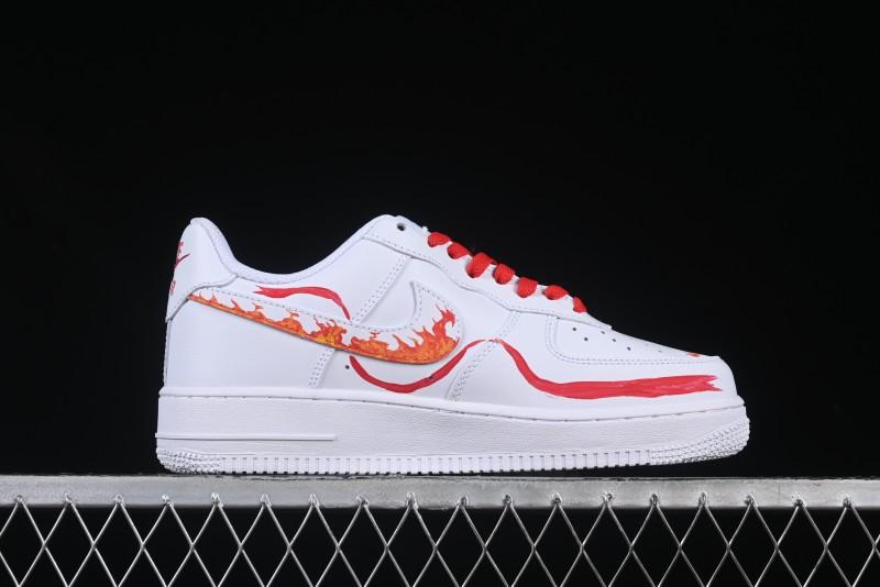 Nike Air Force 1 '07 Low Casual Sneakers with Built-in Full-Length Air Cushion - CW2288-111
