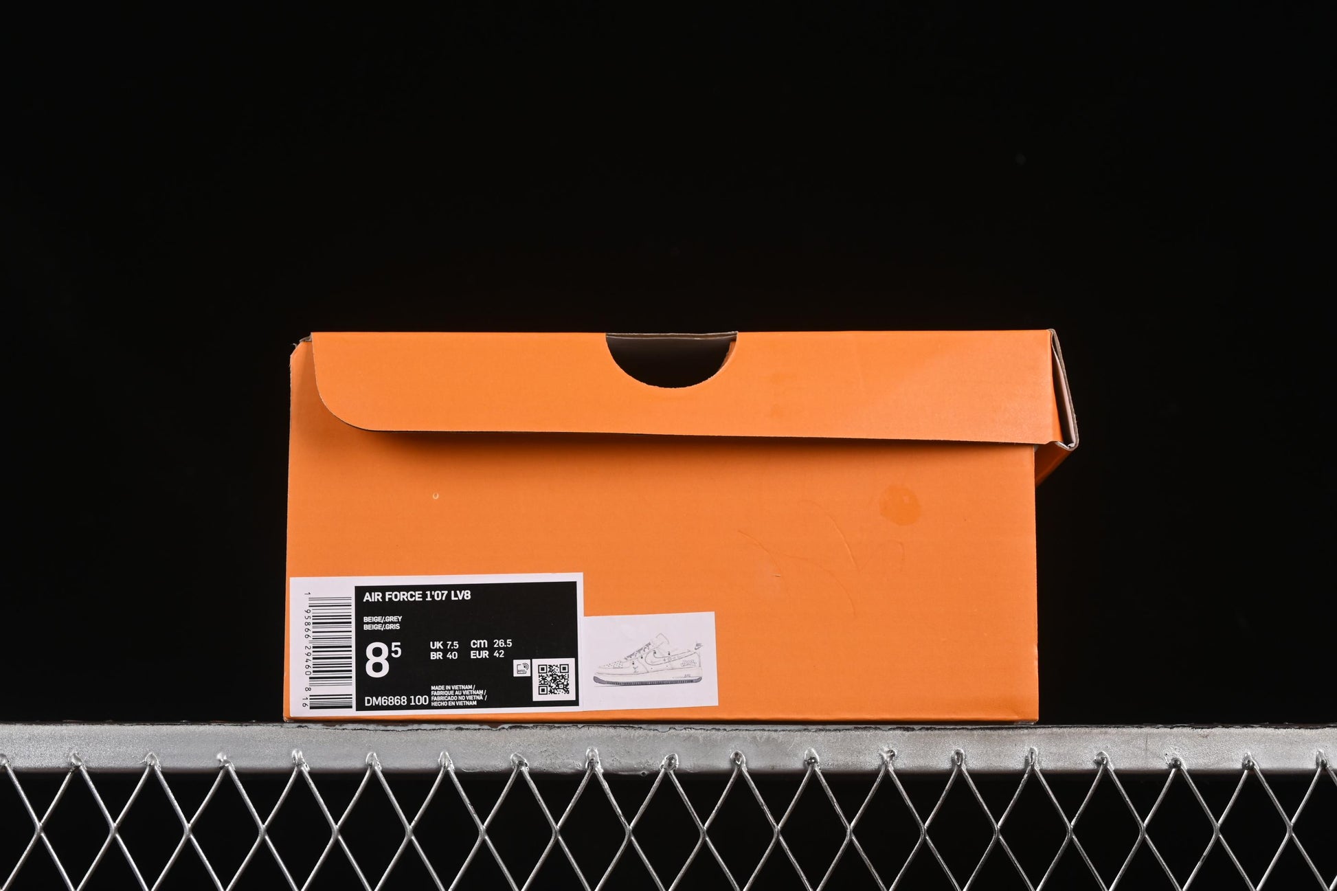 Nike Air Force 1 '07 Low LV Collaboration Beige Sole Drawstring Casual Sneakers - DM6868-100