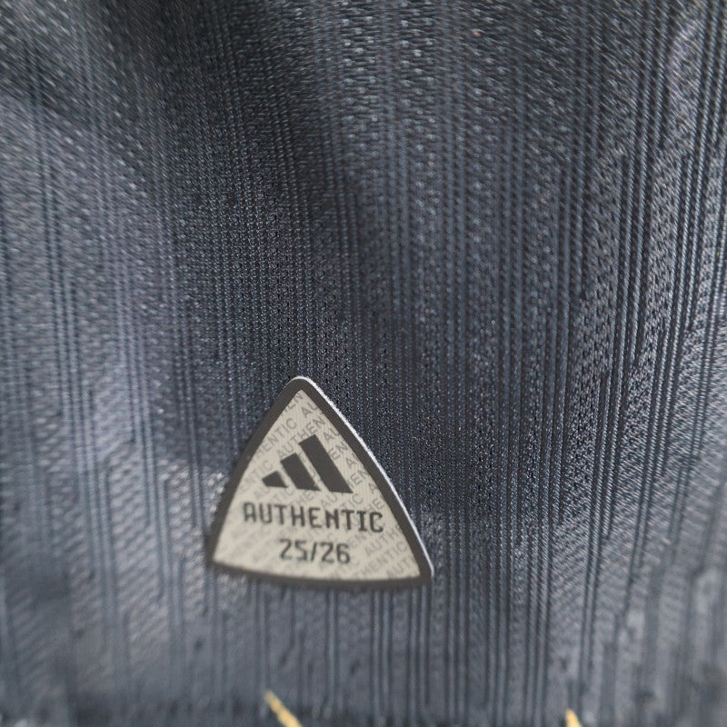 Player Version 25/26 Liverpool Dark Grey with Golden Phoenix Pattern Jersey