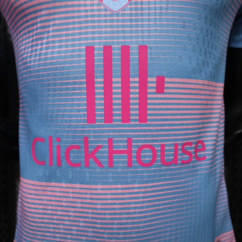 Player Version 26/27 Fulham FC Third Blue Pink Jersey