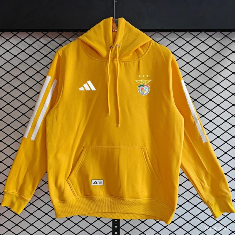 25/26 Benfica Embroidered Logo Hoodie 9 Colors