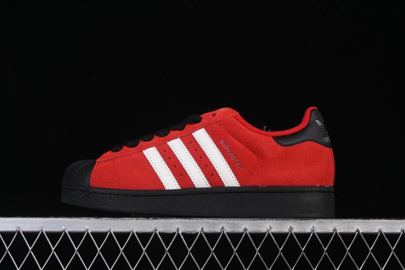 Adidas Superstar II Casual Sneakers with Shell Toe Design - JQ3220