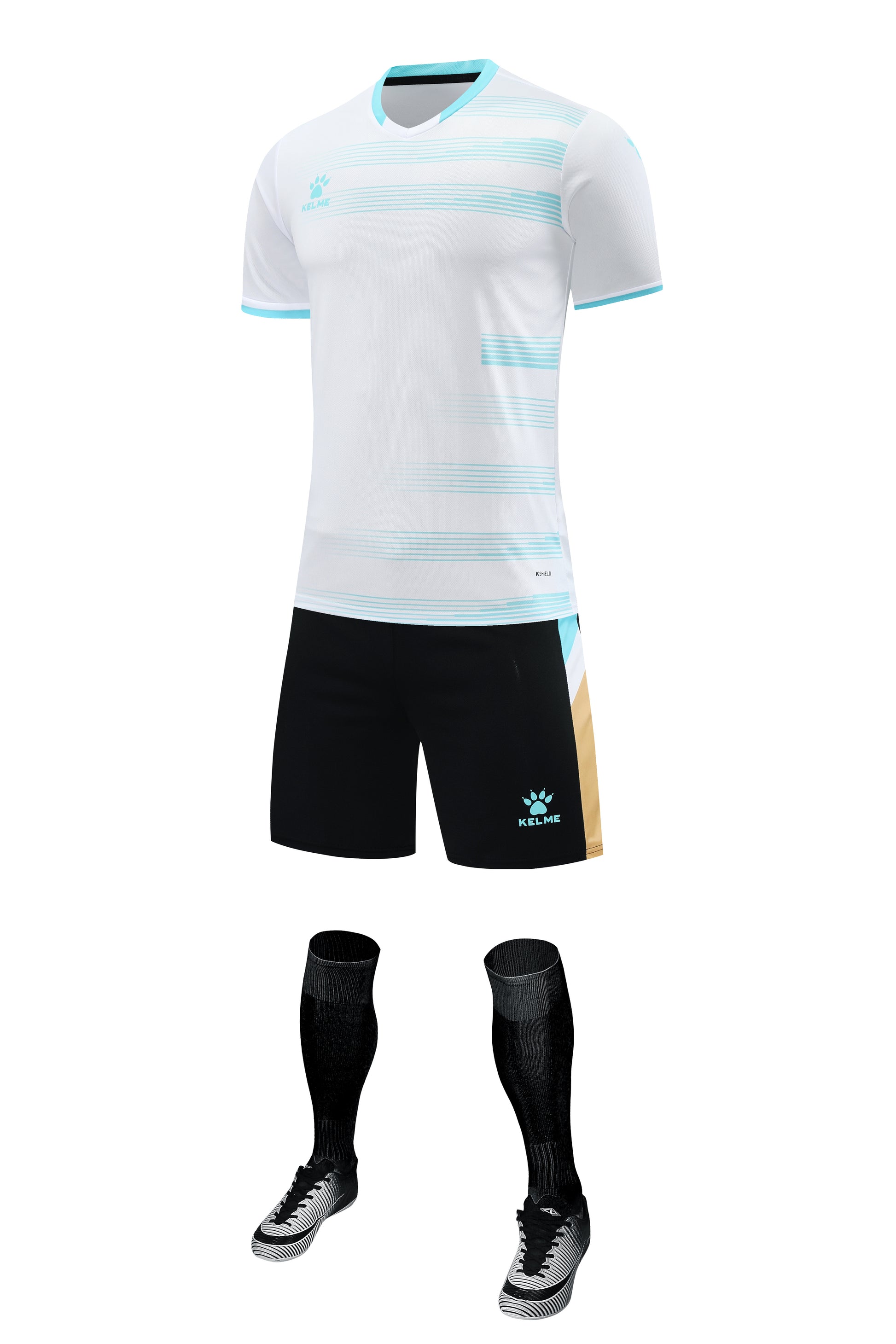 ZB8003 Kalmei short-sleeved suit, 3XS-4XL