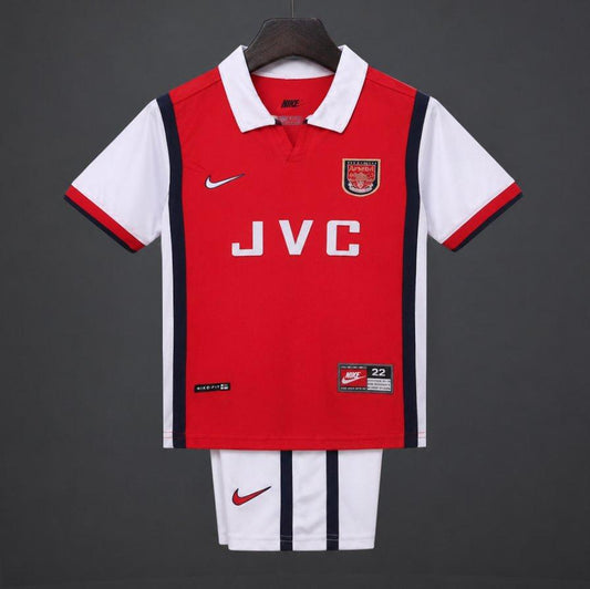 Retro Kids 98/99 Arsenal Home Jersey