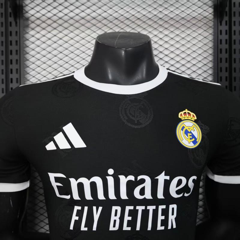 Player Version 25/26 Real Madrid Black Special Jersey