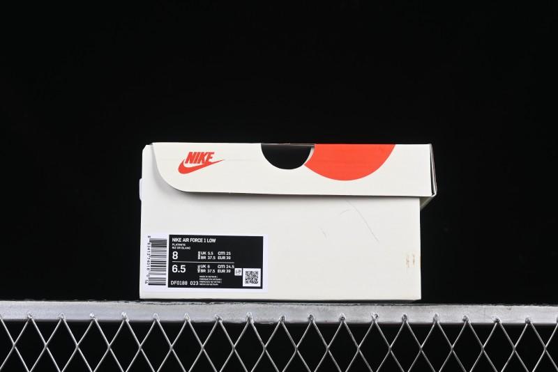 Nike Air Force 1 '07 Low UN Collaboration Beige Grey Metal Tag Casual Sneakers - DF0188-023