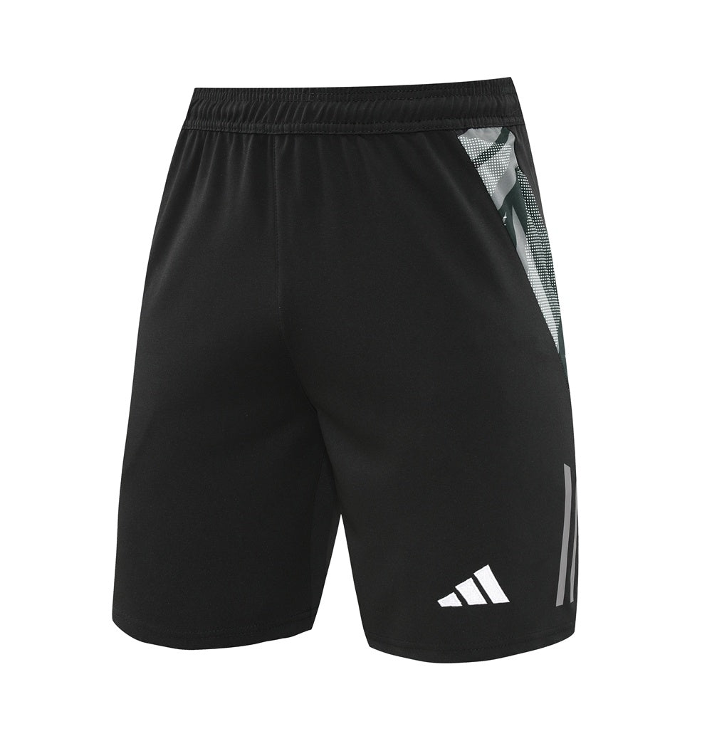 AD08 black shorts suit S-2XL