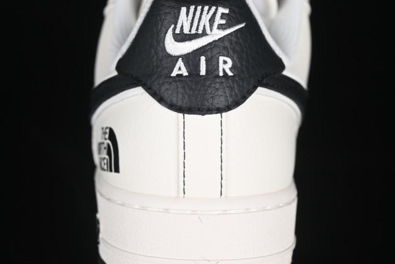 Nike Air Force 1'07 Low The North Face Collaboration Beige Black Red Label Casual Sneakers - BB7518-010