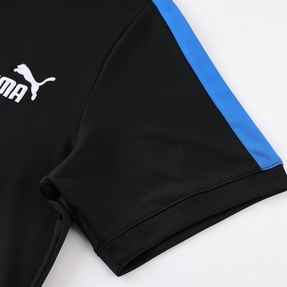 PD01 black shorts suit S-2XL