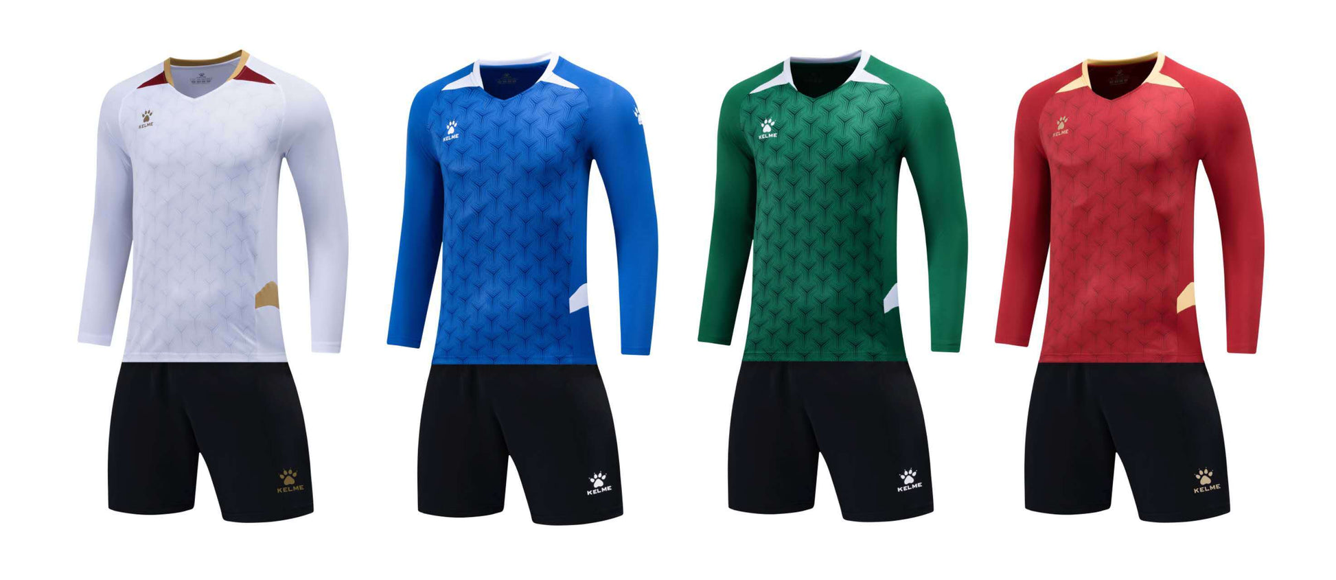 K9002 long-sleeved suit four colors 3XS-4XL