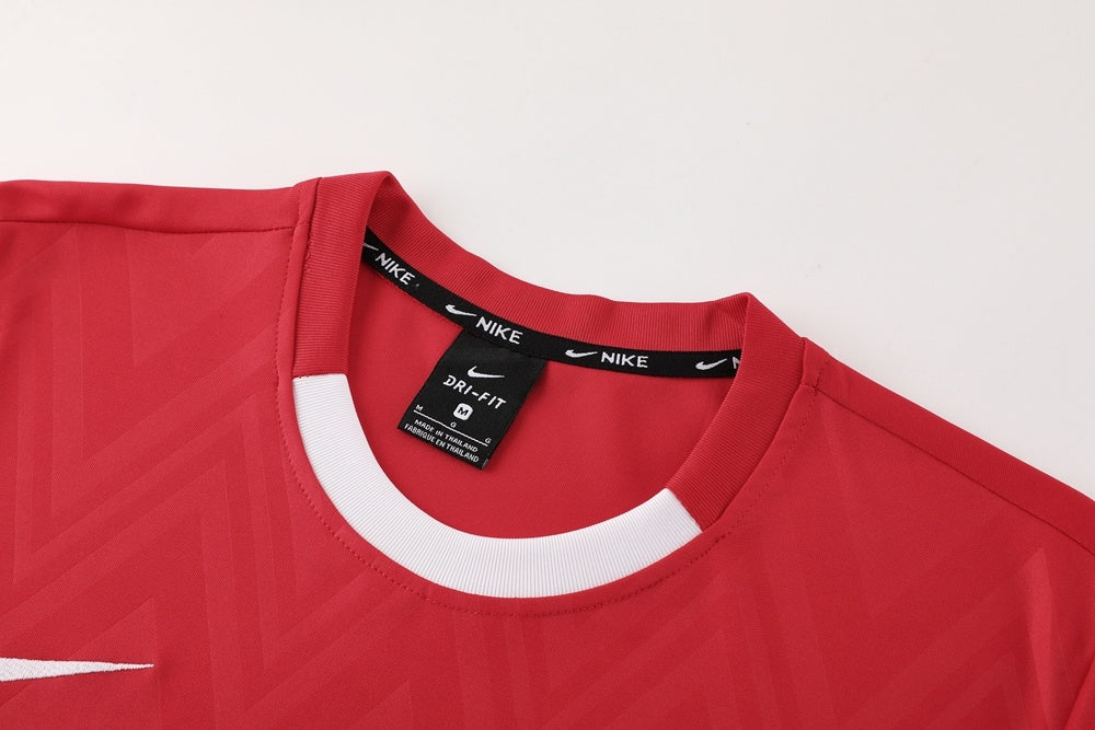 ND06 red shorts suit S-2XL