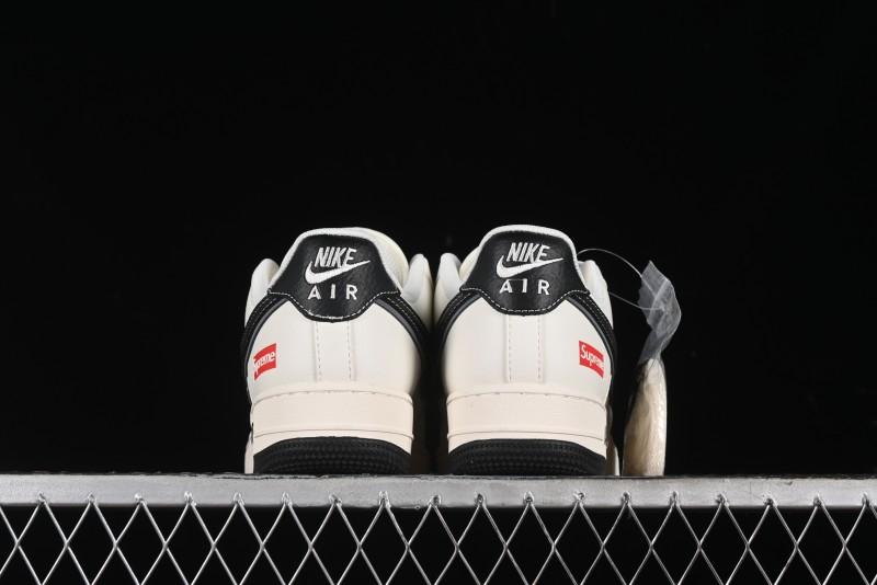 Nike Air Force 1 '07 Low Supreme Collaboration - White Black - XZ3368-001
