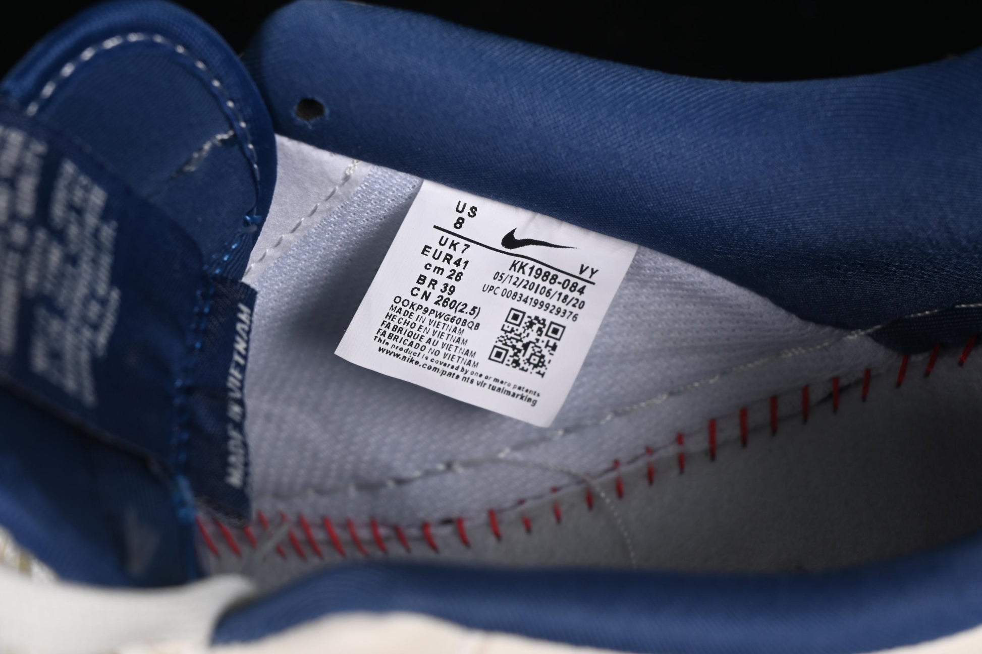 Nike Air Force 1'07 Low LV Collaboration Just Do It Casual Sneakers - KK1988-084