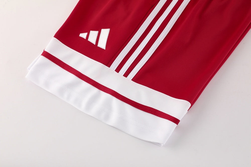 AD10 red shorts suit S-2XL
