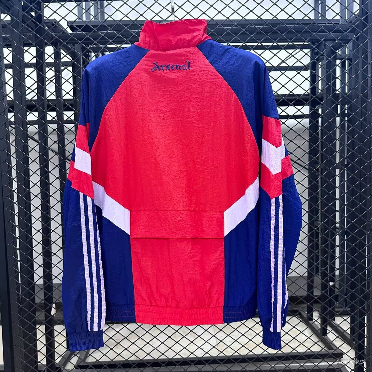 25/26 Arsenal Red/Blue Full Zipper Windbreaker