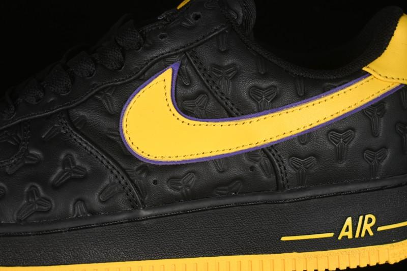 Nike Air Force 1 '07 Low Kobe Full-Grain Leather Casual Sneakers - HV5122-001