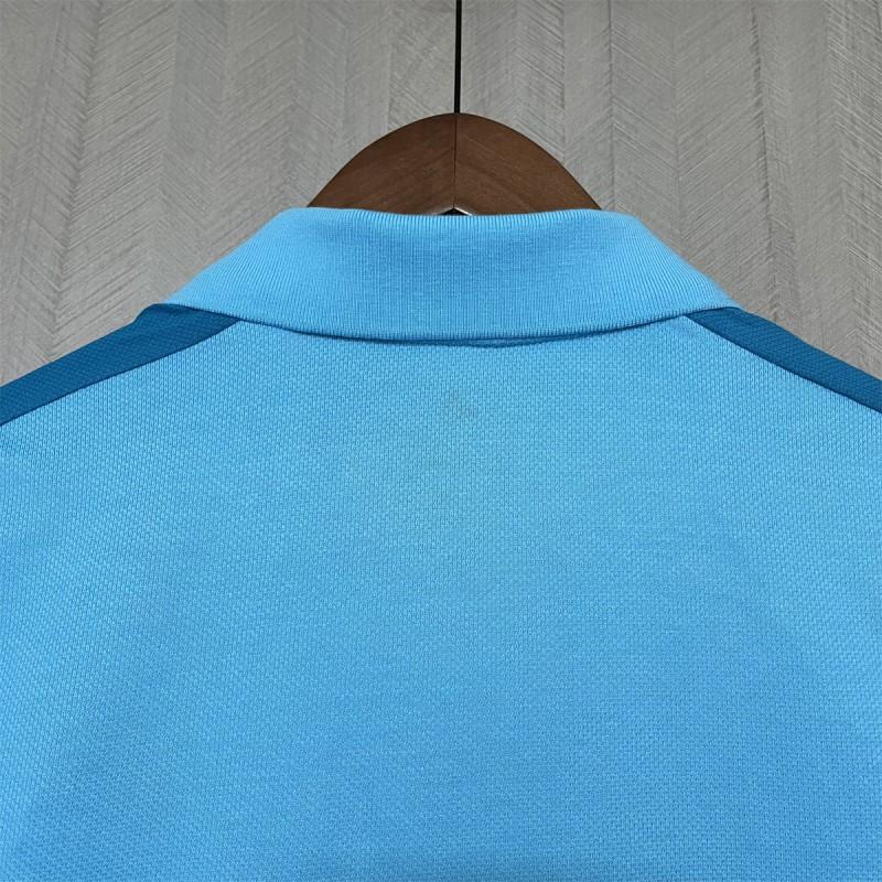25/26 Flamengo Light Blue Polo Jersey S-XXXXL