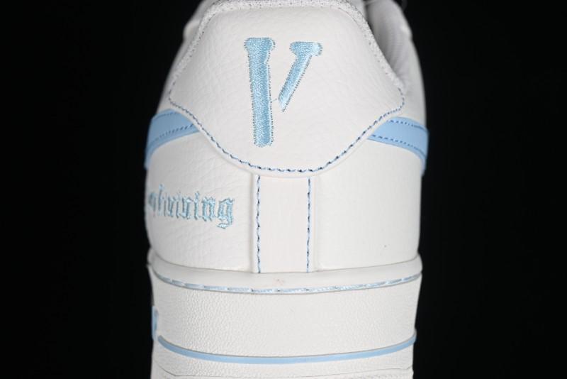 Nike Vlone x Air Force 1 '07 Low Light Bone Casual Sneakers - AA5360-008