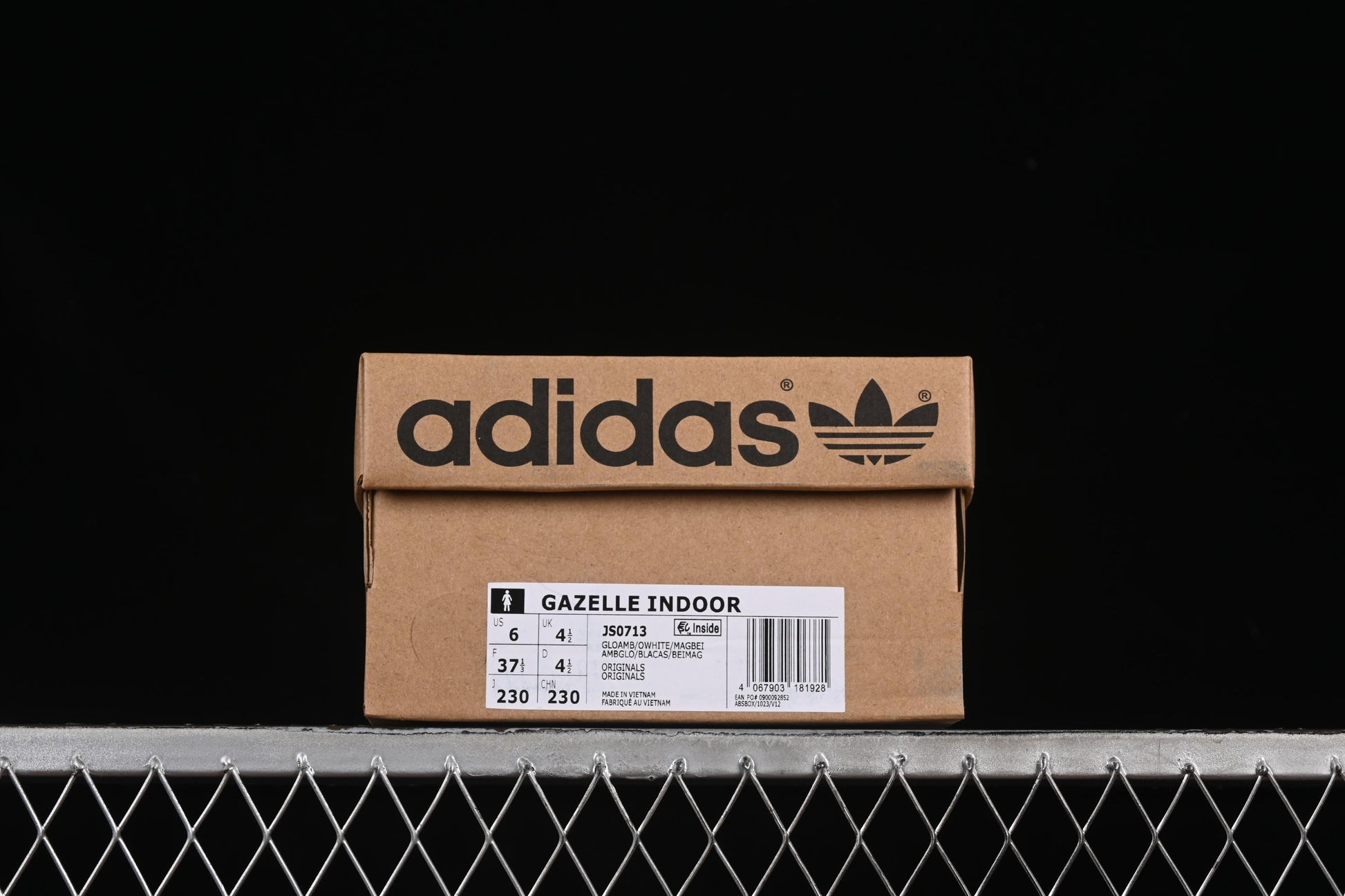 Adidas Originals Gazelle Indoor Retro Casual Anti-Slip Wear-Resistant Low-Top Sneakers - JI0713