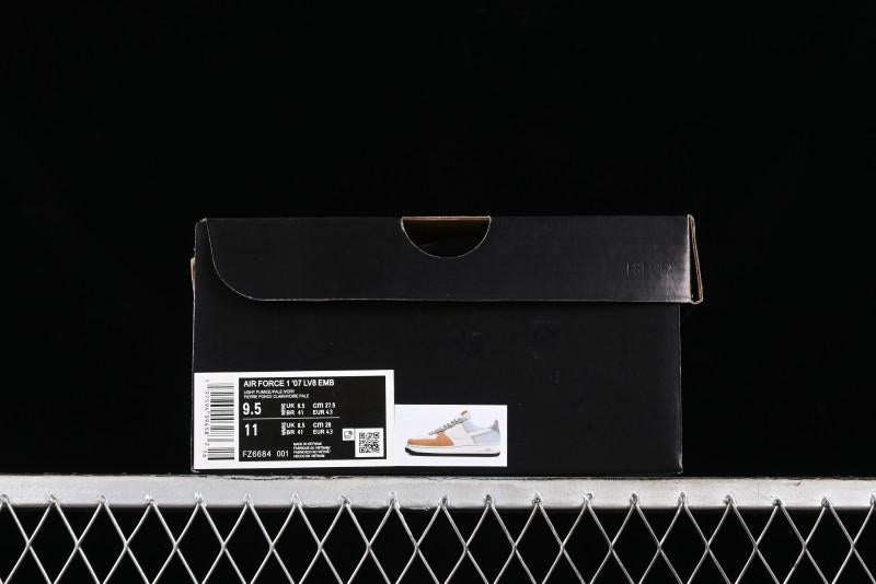 Nike Air Force 1 '07 Low Casual Sneakers with Full-Length Air Cushion - FZ6684-001