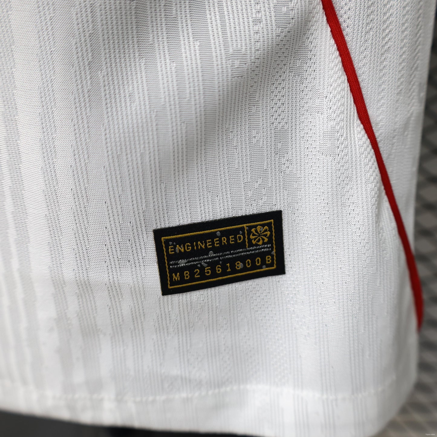 Player Version 26/27 Turkey  Away  White & Red Flag Panel Jersey