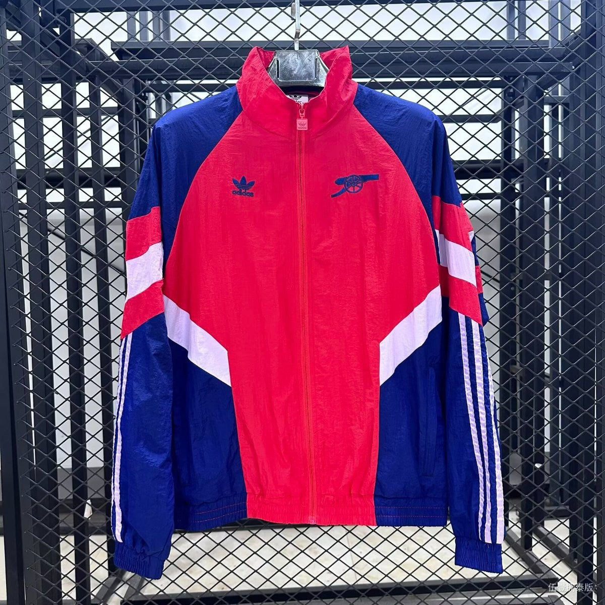 25/26 Arsenal Red/Blue Full Zipper Windbreaker
