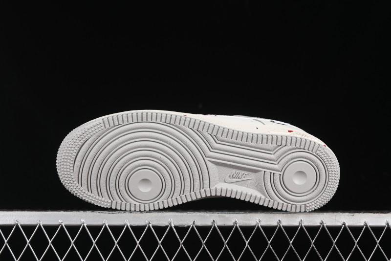 Nike Air Force 1 '07 Low Halloween Edition "Mercury Spider" Casual Sneakers - FB1893-333