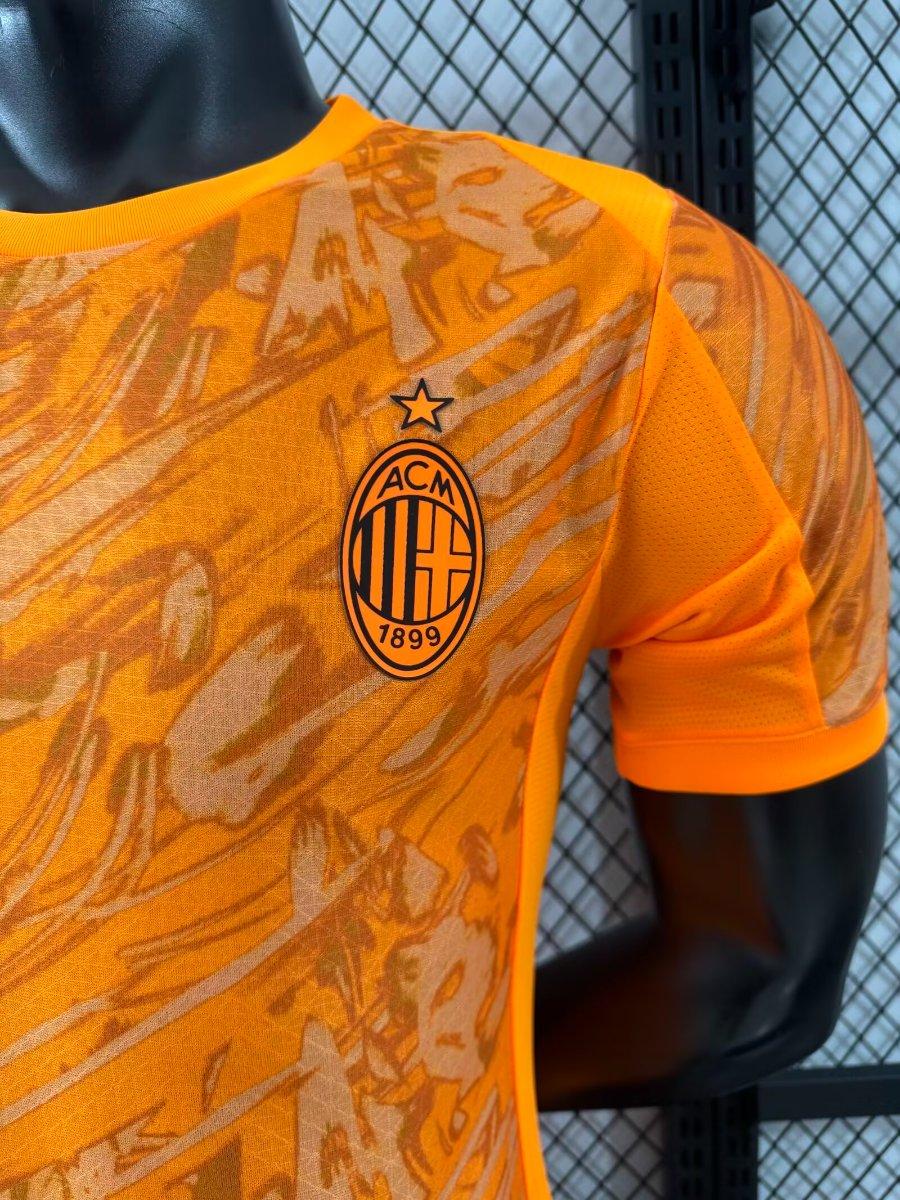 Player Version 25/26 AC Milan Goalkeeper Third Orange Jersey