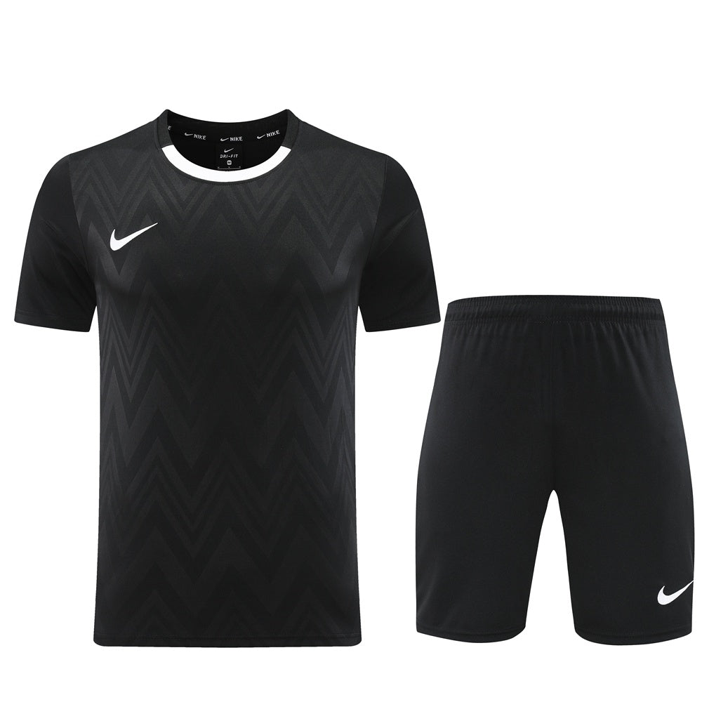 ND06 black shorts suit S-2XL