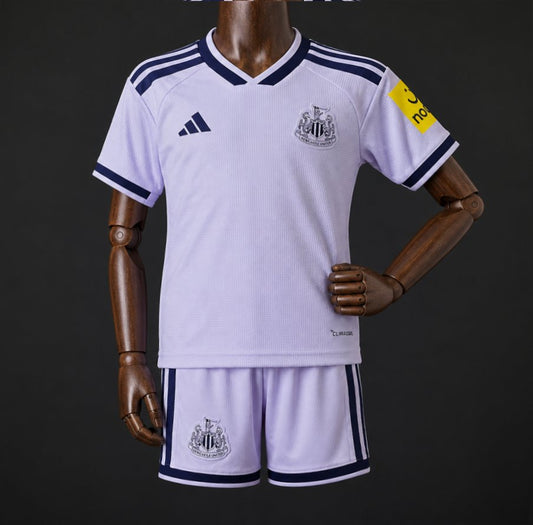 26/27 Kids Newcastle United Fresh Lilac Jersey Kit