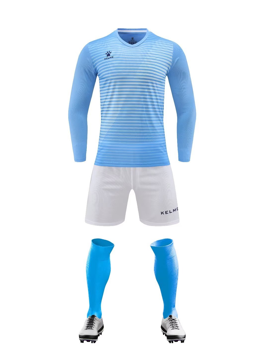 ZB1001 Kalmei long-sleeved suit four colors: 3XS-4XL