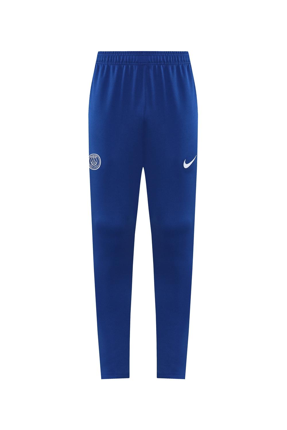 25/26 PSG Blue Full Hoodie Zipper Jacket +Long Pants