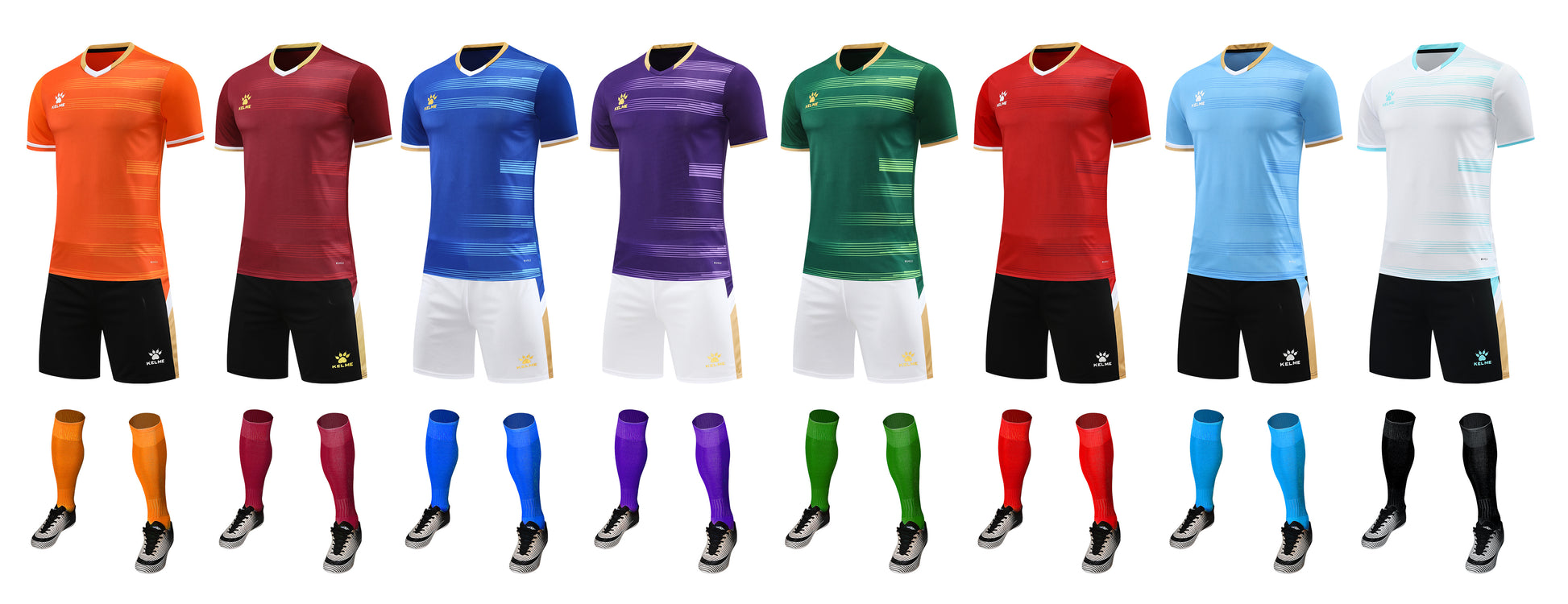 ZB8003 Kalmei short-sleeved suit, 3XS-4XL