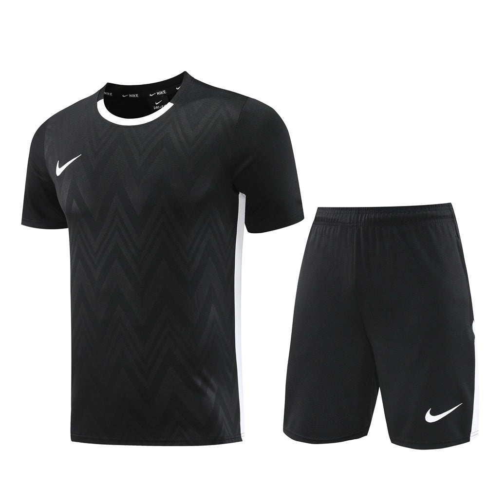 ND06 black shorts suit S-2XL