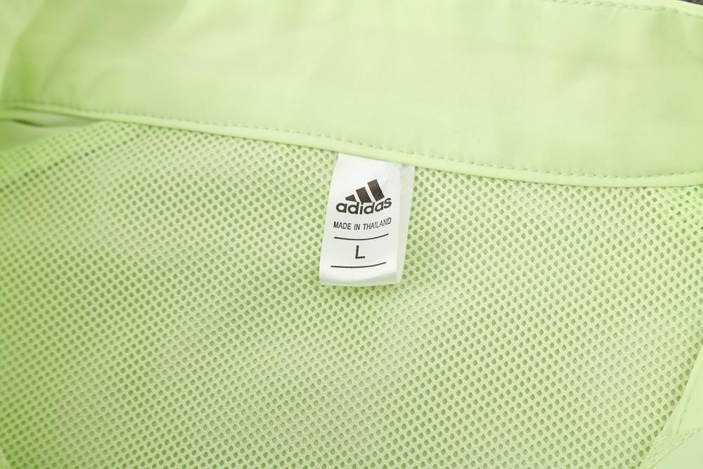 25/26 Real Madrid Light Green Half Zipper Jacket+Long Pants S-3XL