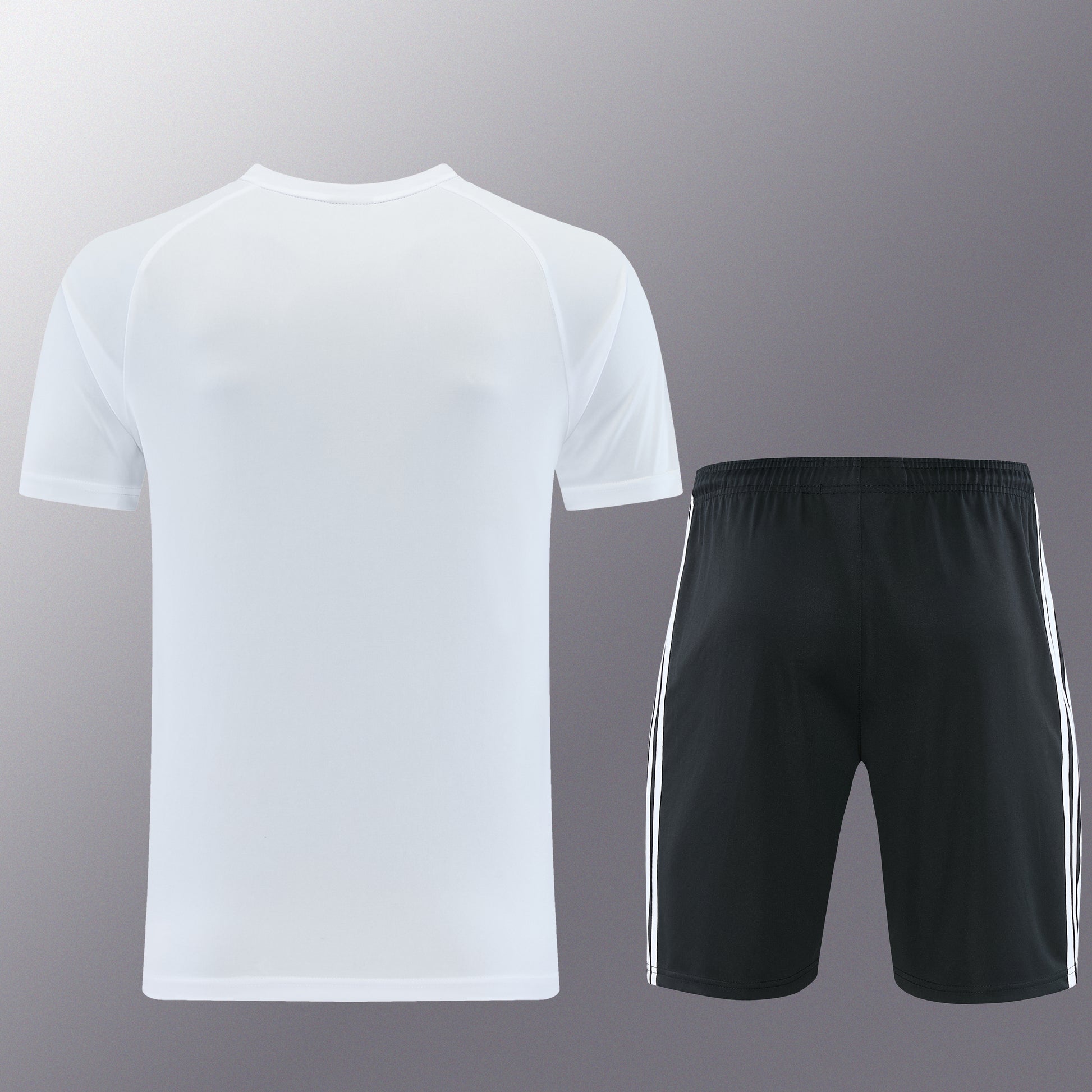 AD15 white shorts suit S-2XL